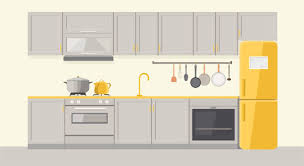 tidy kitchen
